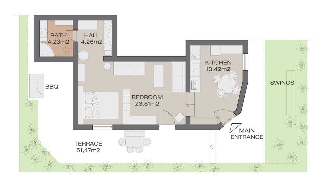 Apartments Baredi Изола Экстерьер фото